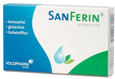 SanFerin, für gesunde Harnwege & ein starkes Immunsystem, 40 Tabletten | mit Lactoferrin & Lysozym, Betaglucan & Mannose, Zink, unterstützt bei Harnwegsinfekten, stärkt das Immunsystem