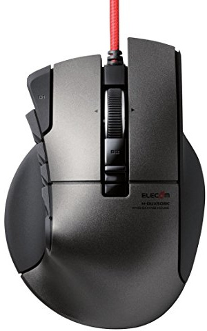 ELECOM M-DUX50BK Optical USB Mouse 3500 DPI Right-Handed Black – Mouse (Right-Handed, Optical, USB, 3500 DPI, 113 g, Black)