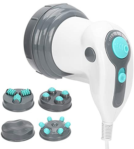 Cellulite Massagegerät, Anti Cellulite Gerät, Infrarot Kavitationsgerät für den Fettabbau gegen Cellulite Anti Cellulite mit 4 Stück Massage Kopf (rot)