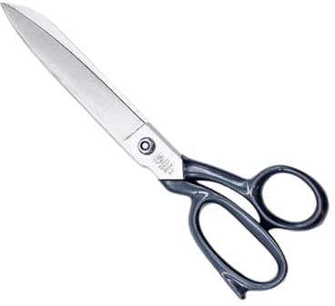NTS-Solingen Premium | Profi Schneiderschere | Textilschere | Stoffschere | Aus Werkzeugstahl Geschmiedet | Hergestellt in Solingen | 23 cm = 9