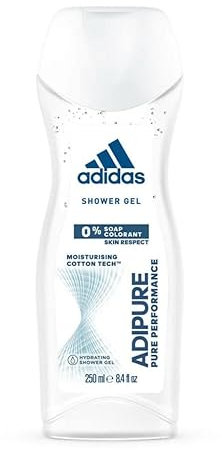 Adidas Gel de ducha Adipure Pure Performance, 6 unidades (6 x 250 ml)