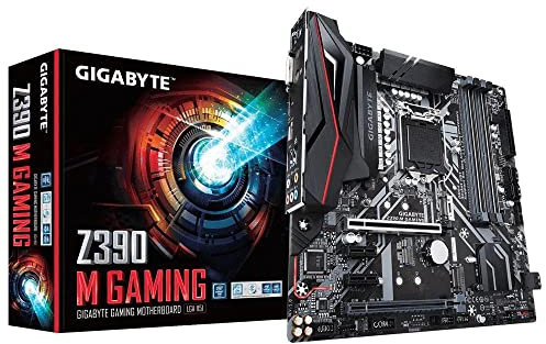 Gigabyte Z390 M GAMING (Socket 1151/Z390 Express/DDR4/S-ATA 600/Micro ATX), Black