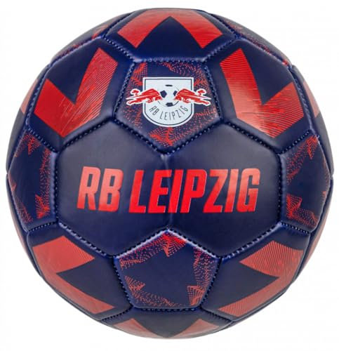 RB Leipzig Fußball - Eclipse - Gr. 5 navy-rot Ball RBL - Plus Aufkleber Wir lieben Fußball