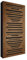 Addictive Sound Panneau Acoustique Mural 'AbFuser WOOD' 100x50x11 cm - Diffuseur Acoustique Bois - Panneaux Acoustiques Pour Home Studio Musique - Panneau Bois Mural - Panneau Acoustique Bois - Marron