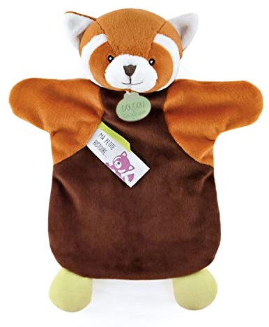 Doudou et Compagnie - Kuscheltier Handpuppe – Panda Roux – DC4003