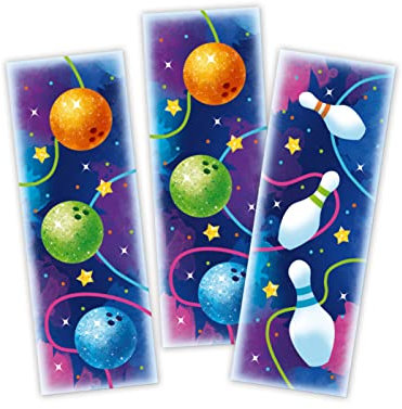 12 Lesezeichen Jungen Bowling Bowling-Party Mitgebsel für Kindergeburtstag Gastgeschenke für Jungen Mädchen