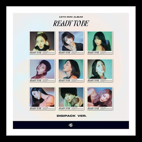 JYP. TWICE READY TO BE 12th Mini Album (MOMO Ver+Gift Card) K-POP SEALED