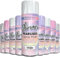 AlezyB 1 x Pearlised Shimmer White Aerosol Spray Paint 400ml Aerosol Spray Paint in variety of colors White Pink Silver Lilac,Arts Crafts
