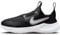 Nike Flex Runner 3 (GS), Zapatillas de Entrenamiento, Negro Blanco, 40 EU