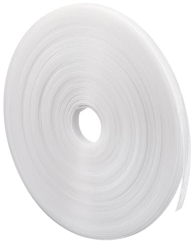 GORGECRAFT 45m X 10mm Transparente Polyesterstäbchen Für Korsetts Hochdichtes Polyester-Korsettstäbchen Zum Nähen Kleidungszubehör BH-Stäbchenwerkzeug Für Korsetts Brautkleider Kleider Abendkleider