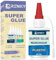 Drenky Superglue Glue 50g Super Glue for Plastic Instant Clear Waterproof Heat Resistant Strong Bonding for Plastic, Wood, Glass, Metal, Leather
