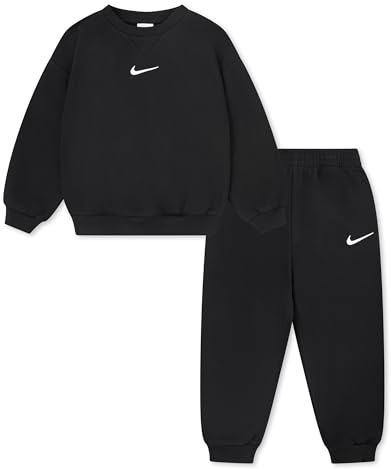 NIKE Unisex Kinder Essential Fleece Crew Set (1er Pack)