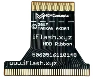 MCMConcepts iFlash HDD Flex-Flachbandkabel für iPod Video Classic 5. 6. 7. Generation Festplatte