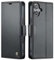 QLTYPRI Wallet Case for iPhone 16 Plus, Premium PU Leather Magnetic Flip Folio Case with RFID Blocking Card Slots Kickstand Shockproof Protective Phone Case Cover for iPhone 16 Plus - Black