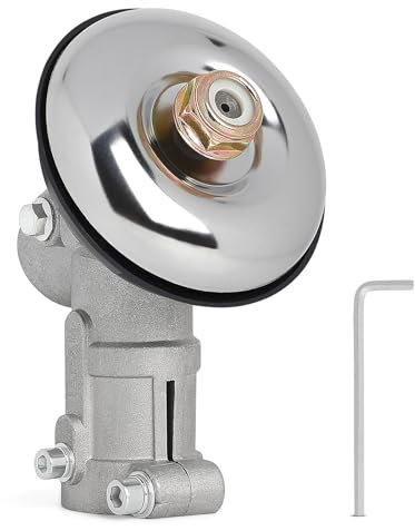 efuturetime Cabezal de Engranaje de 9 Dientes y 28 mm, Universal Accesorios para Cabezal de Desbrozadora, Trimmer de Caja de Engranaje