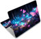 AIMSA Laptop-Aufkleber, 43,9 cm (17,3 Zoll) Laptop-Kunst-Aufkleber, universelle Abdeckung, dekorative Aufkleber, Notebook-Hautschutz, Fantasy-rosa Schmetterling