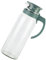 PRETYZOOM 3 Pz bottiglia d'acqua fredda più caldo bottiglia d'acqua in acciaio vuoto brocca d'acqua borraccia chilly bicchiere borraccia domestica bollitore per succhi di frutta pp Green