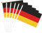 Mini drapeaux allemands à main sur bâton 12,7 x 20,3 cm Décoration de fête, défilés, festival, événement, célébration
