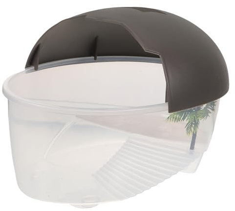 FUTUREORYY Schildkrötenbecken Schildkrötenhaus Kleines Aquarium Schildkröten Terrarium Set Schildkrötenaquarium Reptilien Heizung Aquariumzubehör Heizmatte Reptilien Großer