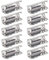Fcnjsao 10pcs/Pack Timing Gürtel Fixe Klemmen Crimpstil 6 Mm Breite Fixierungsclips Ersatz 3D Drucker Zubehör