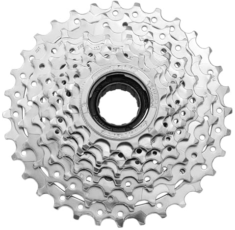 SunRace E60 E-Bike 8-Speed Freewheel, Silver, 13-28T
