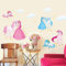 HALLOBO® Wandtattoo Einhorn Wandaufkleber Prinzessin Wandsticker Kinderzimmer Mädchen Kinder Baby Babyzimmer