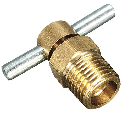 EsportsMJJ 1/4 Pollici Npt Valvola di Scarico in Ottone per Compressore Serbatoio Aria Parte di Ricambio