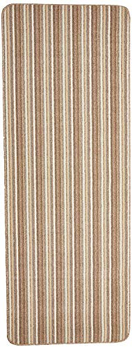 Dandy by William Armes, Ios Stripe Indoor Washable Extra Long Runner, Cream, 240 x 67