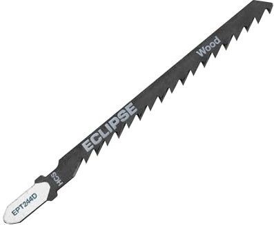 Eclipse Professional Tools EPT244D Pack of 5 6 TPI Fast Curve Cut Jigsaw Blades for Wood