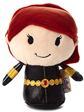 Hallmark Marvel Itty Bitty Soft Toy - Black Widow Design, 13cm x 5cm x 8cm, 25501802