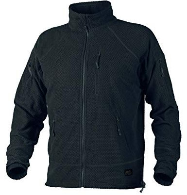 Helikon-Tex Uomo Alpha Giacca Tattica Griglia in Pile Navy Blue Taglia S