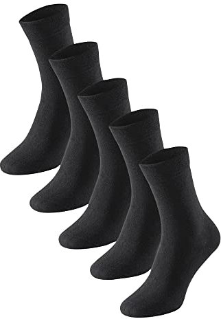 Schiesser Damen 5 PACK Socken Strümpfe Multipack - Stay Fresh, schwarz_173208, 35/38