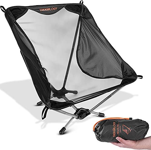TREKOLOGY YIZI Lite Campingstuhl kompakt – Outdoorstuhl faltbar, Kleiner, ultraleichter und klappbarer Campingstuhl in Einer Tasche für Outdoor, Zelten, Picknick, Wandern