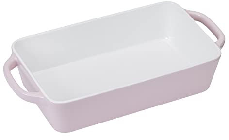 RESTO Auflaufform - Ofenform - Lasagneform - 40 x 20.7 x 7.8 cm - 2,9 l - Brotbackform - Rechteckig aus Keramik für Brot Lasagne Brownie Kuchen uvm.