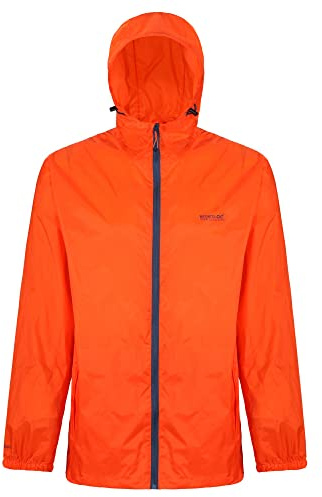 Regatta Pack-It III Wasserdichte und atmungsaktive Shell-Jacke mit Kapuze und Taschen