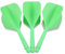 CyeeLife Dartschäfte und Dart Flights aus einem Stück Dartpfeile Zubehör Dart shafts und Flights,Dart zubehör,3er-Set (Grün-2BA)