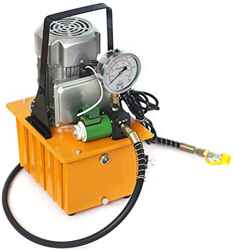 Pompa idraulica elettrica 7L, unità idraulica, 750 W, 70 Mpa, 1400 giri/min, con controllo magnetico della valvola a pedale per punzonatrice piegatrice Jack Split Hydraulic Products