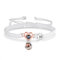 lorajewel Personalisierte Armband mit Bild Paar Armbänder Foto Armband für Herren und Damen Geschenk für Weihnachten Neujahr Muttertag Vatertag bff Armband (B)