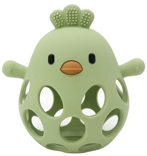 Beißring Baby, Beißspielzeug, Zahnungshilfe, Beissring Baby Spielzeug 0 3 6 9 12 Monate, Handschuh Beissring Baby, Sensorisches Fäustling Beißspielzeug Geschenke für Neugeborene Kleinkinder