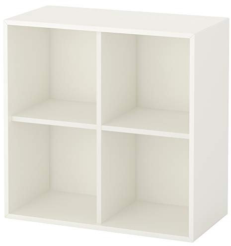 EKET Schrank mit 4 Fächern, 70x35x70 cm, weiß