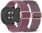TUCOMO Dehnbares Nylon Armband Kompatibel mit Polar ignite/ignite 2 / ignite 3, 20mm Geflochtenes Loop Elastische Armbänder für Polar Unite/Pacer/Pacer Pro Herren Damen