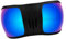 Folpus Augenschutz für Pferde, Schutzbrille für Pferderennen, Winddichter Augenschutz für Pferde für Springtrail, Ausdauer, Reiten, Schwarz Und Blau