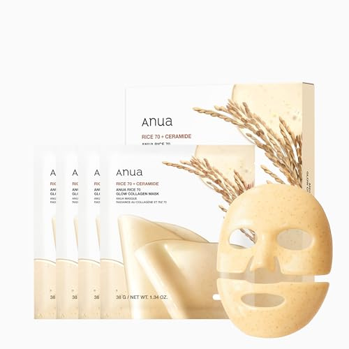 ANUA RICE 70 CERAMIDE GLOW KOLLAGENMASKE