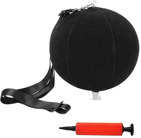 Golf Swing Trainer Aid, Tour Striker Smart Ball with 1*Pump, Inflatable & Portable Golf Training Equipment for Straight Arm, Indoor Golf Practice Tools to Correct Posture for Men Women Beginner Golfer