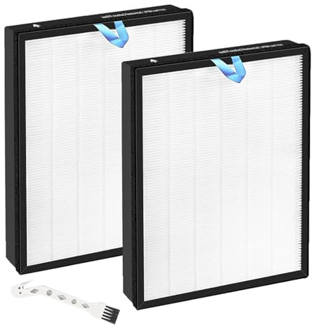 Vital 200S Ersatzfilter für LEVOIT Vital 200S Luftreiniger, 3-in-1 H13 Ersatz HEPA Filter Hocheffizienter Aktivkohle und Vorfilter - Ersatz Luftfilter Vital 200S-RF (2 Stück)