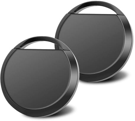 Glitfix Android Smart Tag,Schlüsselfinder KeyFinder kompatibel mit Google Mein Gerät Finden APP (NUR Android), Bluetooth Key Finder für Koffer/Gepack/Taschen/Brieftasche (BT-B-2 Pack)