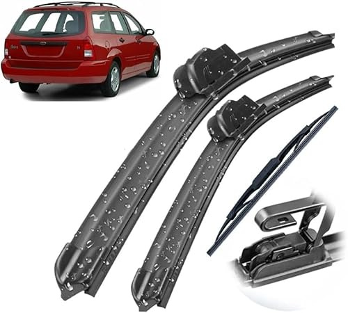GuGuoZZ Auto Scheibenwischer für Ford Focus MK1 1998-2005 Ersatzwischblätter Premium Qualität Wischerblätter Set Fenster Bürsten Scheibenwischern