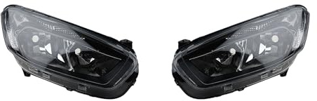 Scheinwerfer Links & Rechts Set passend für Ford Transit Courier schwarz | 14-18