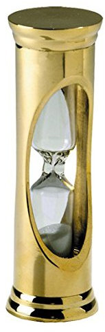 Authentic Models / HG001 / Sanduhr 3 Min. aus Messing