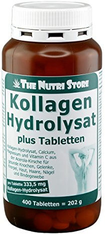 The Nutri Store Kollagen Hydrolysat plus Tabletten, 400 St. Tabletten